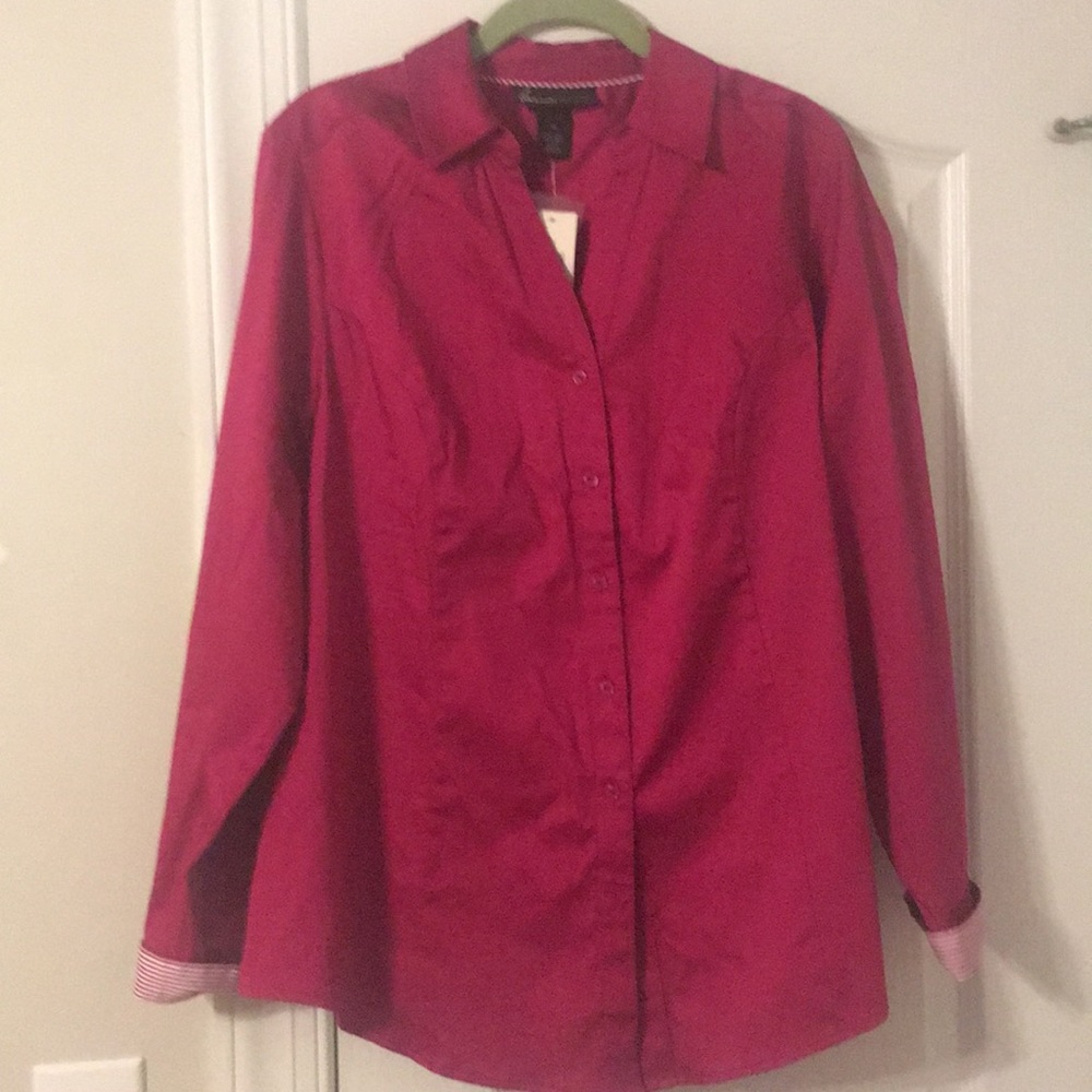 Tailored Lane Bryant Button Down